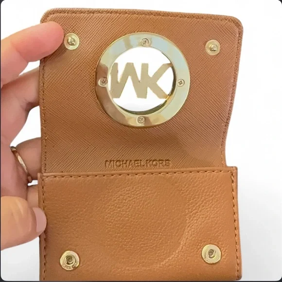 Michael Kors Brown Card Holder - Picture 5 of 7